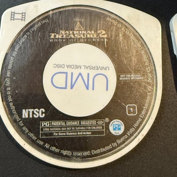 Set of National Treasure 2 (PSP Game) Game Cartridge - Picture 2 of 3